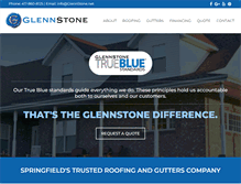 Tablet Screenshot of glennstone.net